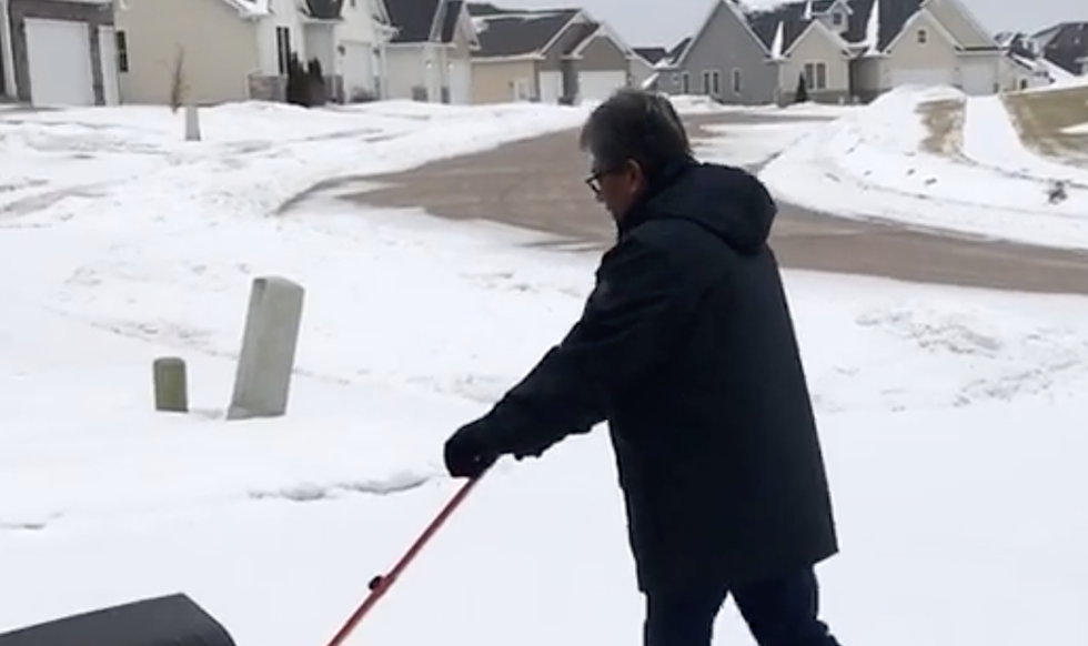 This Quad Cities Man Might Own The Best Snow Shovel Ever