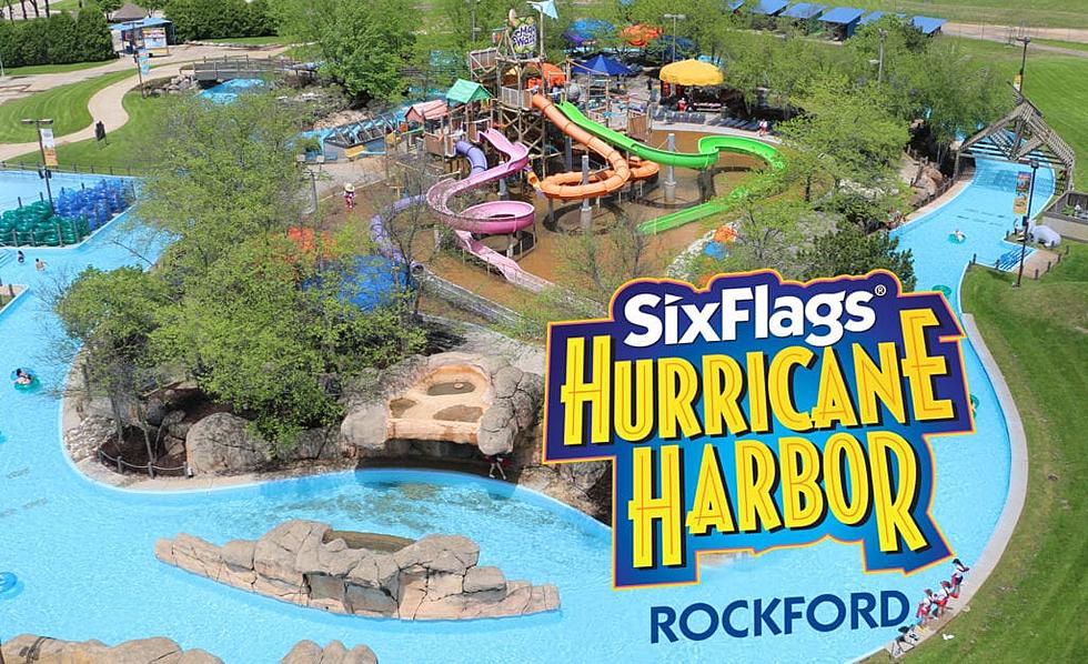 Rockford Hurricane Harbor&#8217;s New Extreme G, Tail-Spinning Slide