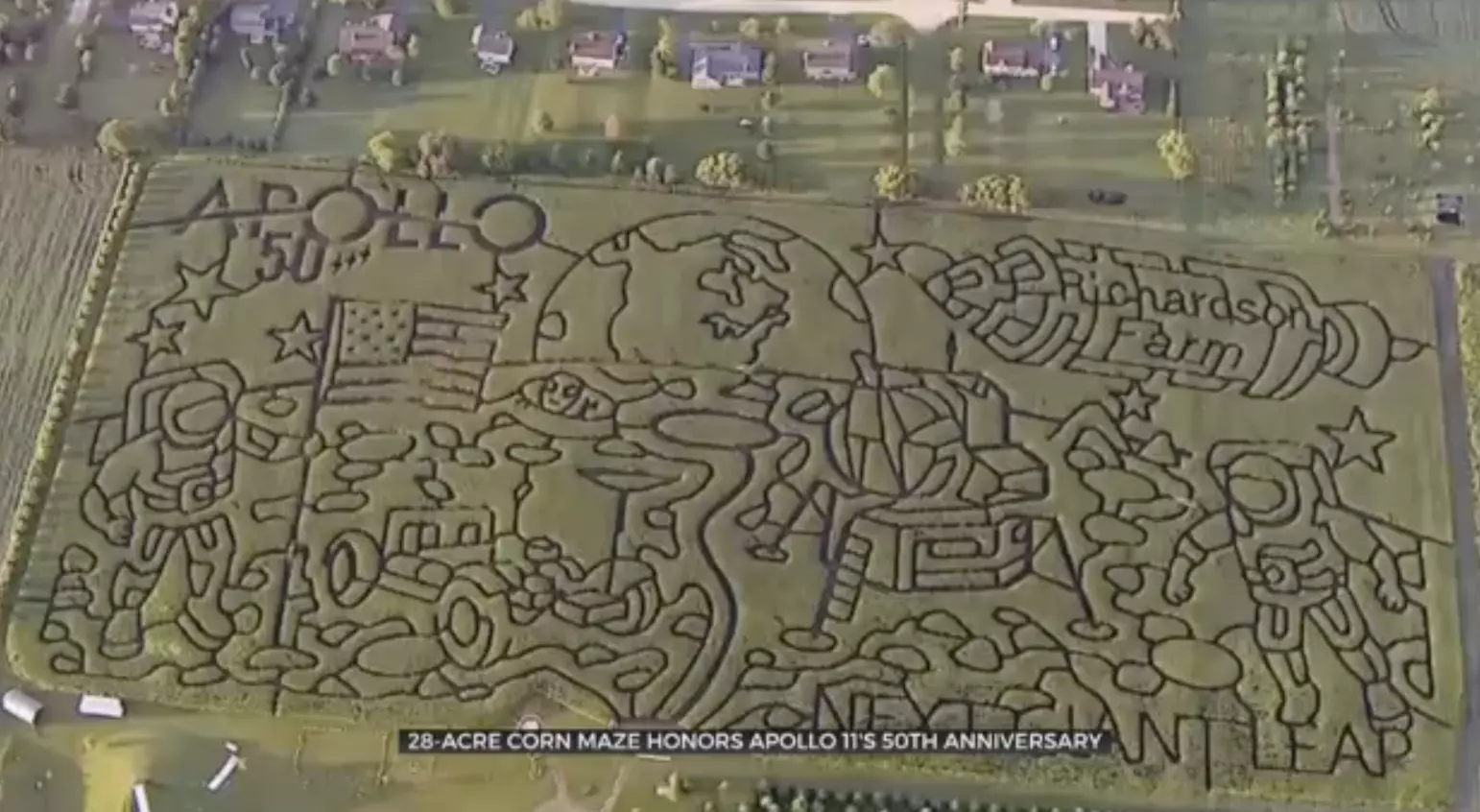 world's largest corn maze