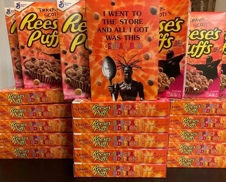 Insanely Expensive Travis Scott Cereal Available In Rockford