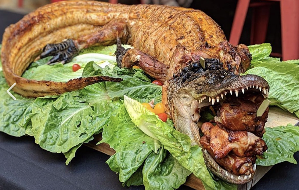 Whole Smoked Alligator is a Spectacle at Wicker Park Restaurant