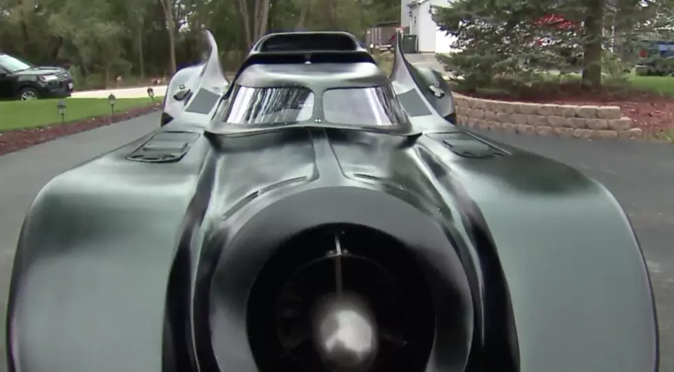 Chicago Man Built a Jet-Powered Batmobile Completely from Scratch