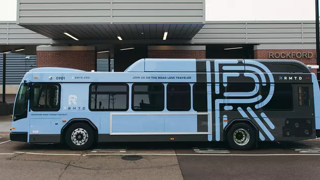 Rockford Mass Transit District Debuts Hybrid Buses With New Logo