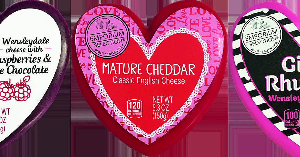 Aldi is Celebrating Valentine&#8217;s Day with Heart-Shaped Cheeses