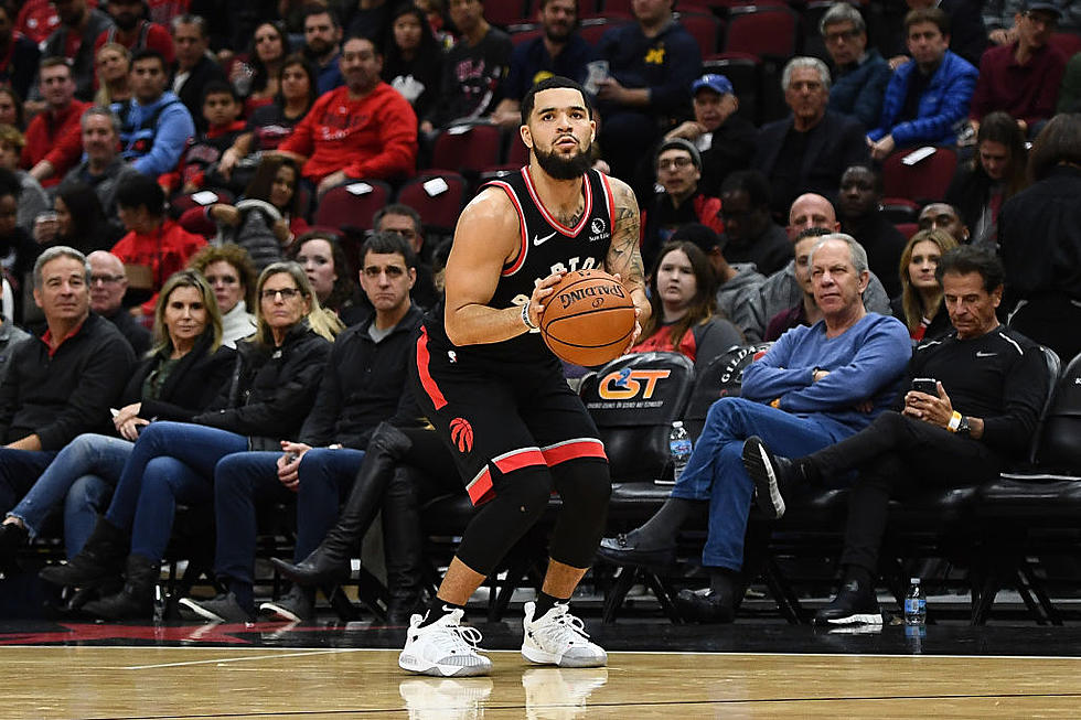 VIDEO: Fred VanVleet on Dad Duty Will Make Your Day