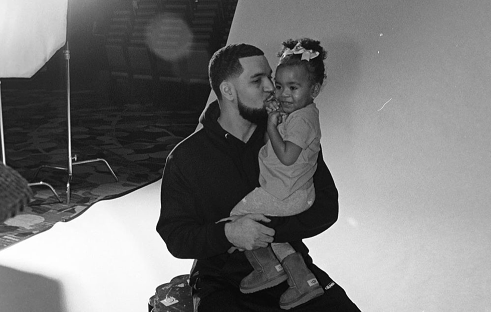 Fred VanVleet Gives His Daughter a Mani/Pedi Like a Champ