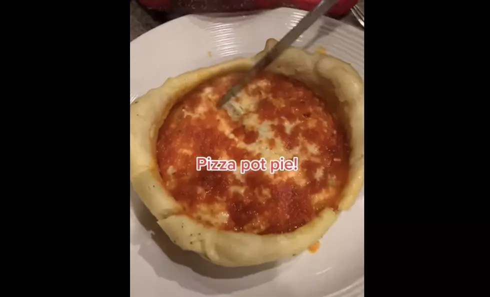 Tik Tok Shows How to Turn Deep Dish Pizza Into Pot Pie Form