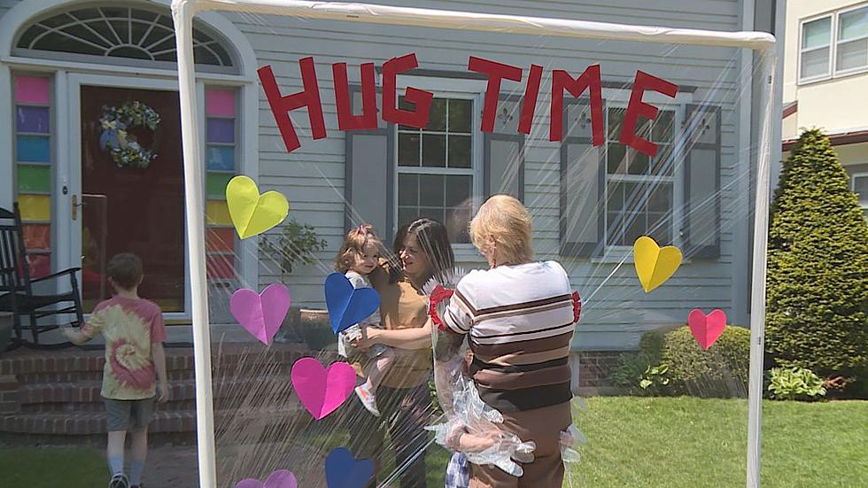 Rockford’s Viral Hug Machine Grandma Finally Gets to Hug Family in Person