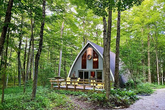 Escape Reality in This Secluded A-Frame Cottage in Wisconsin