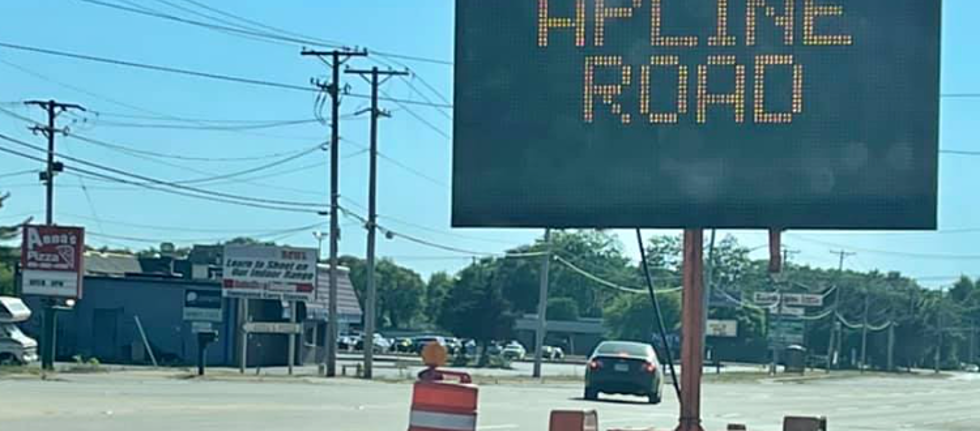 Rockford Road Sign Gets a Case of the Mondays