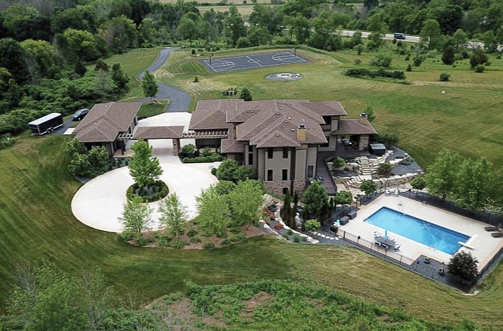 Huge Wisconsin Mansion is a Basketball and Car Lovers Dream Home