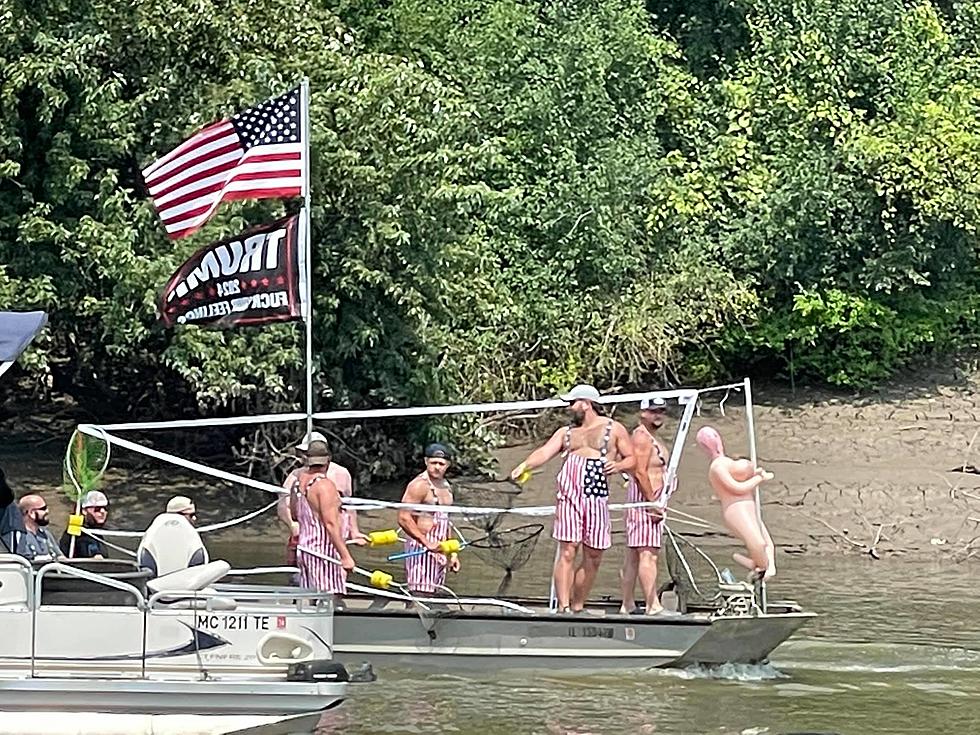 Watch: Illinois Man Injured by Flying Fish at Redneck Fishing Tournament