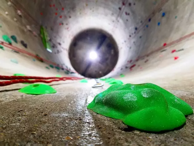 You Can go Rock Climbing Inside an Old 65 Foot Tall Illinois Silo