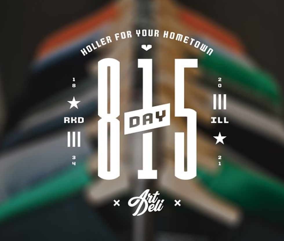 Rockford Art Deli Unveils Their 2021 815 Day Shirt and 814 Day Plans