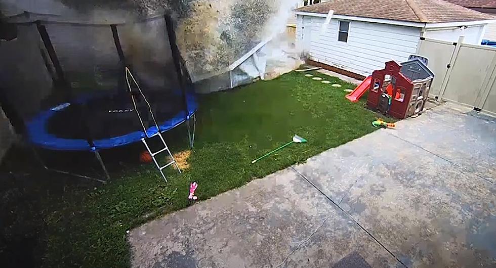 Illinois Driver Crashes Through Fence, Destroys Pool in Viral Video