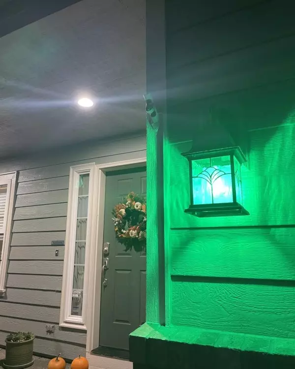 What Green Porch Lights Mean