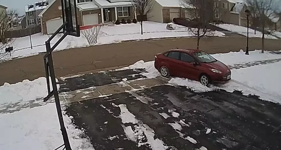 Caught on Security Camera: Illinois Winter &#8211; 1; Little Sister &#8211; 0