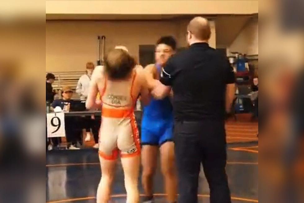 Illinois Middle School Wrestler Sucker Punched By Losing Opponent