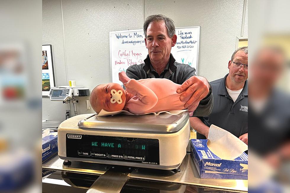 Why This Adorable Baby Got Weighed at Wisconsin Meat Market