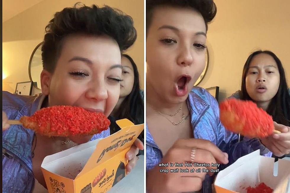 Illinois Woman Eats Chicago Kong Dog For The First Time Ever [VIDEO]