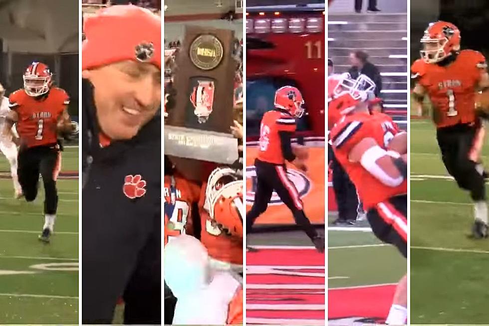 Illinois HS Football Team Sets Six Records in Title Game Triumph