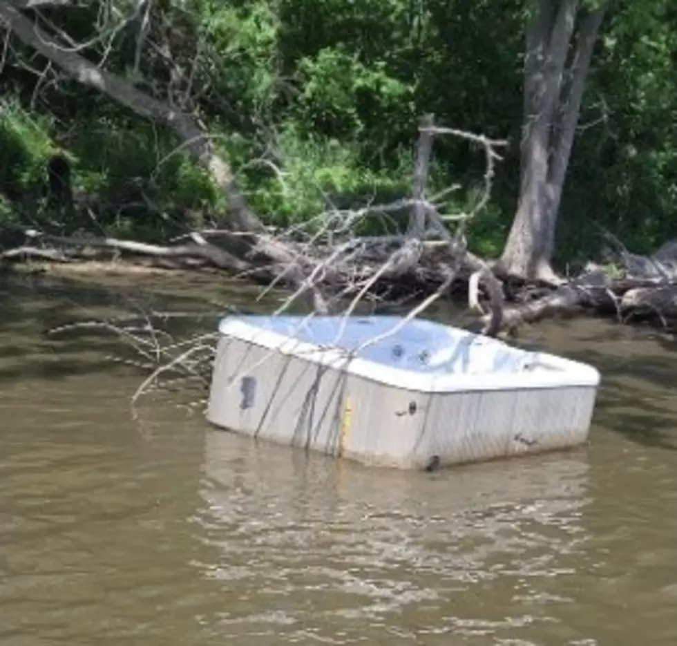 How Did Someone Lose A Hot Tub On The Rock River?