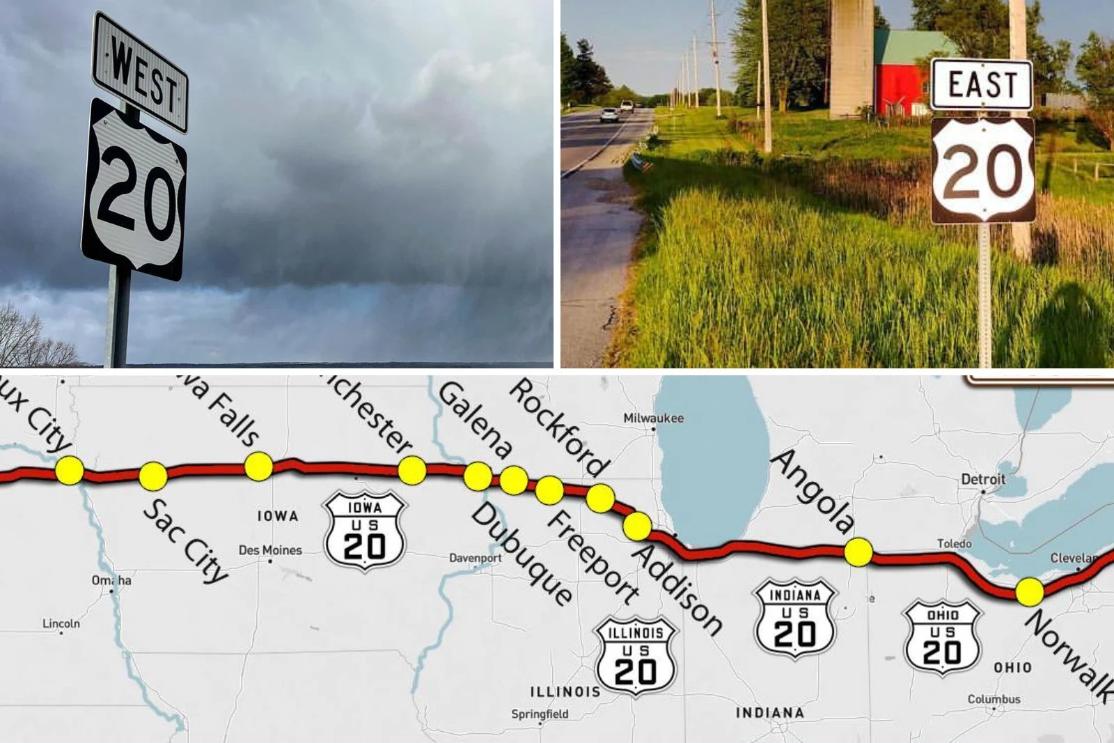 Usroute Reroute Us route 20 road trip 60 photos - Goodtravelcards.com