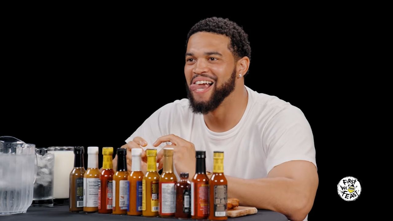 Bears Star Caleb Williams Takes On The Internet's Hottest Wings