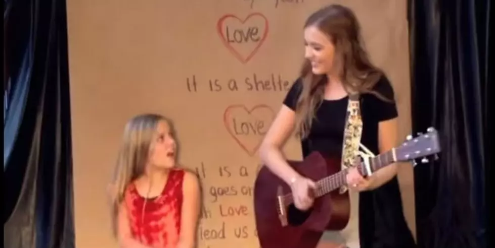 Sisters Make Beautiful Music Together [VIDEO]