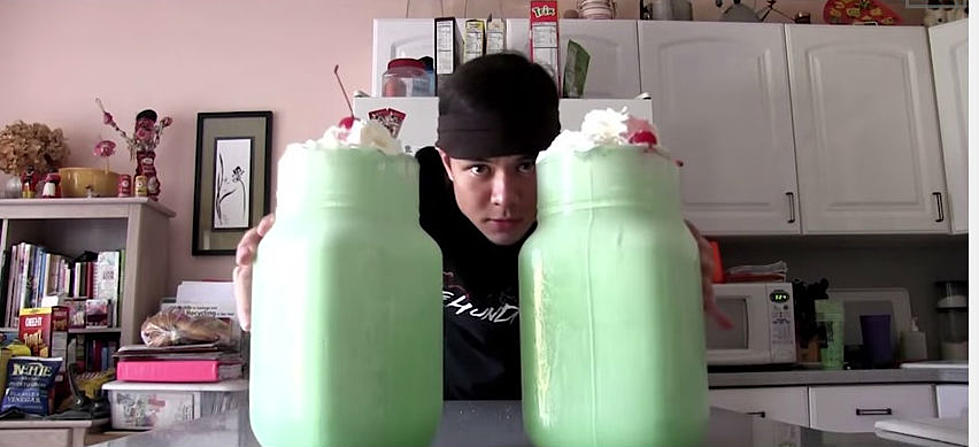 Watch This Guy Drink 7 Shamrock Shakes in Less Than 5 Minutes