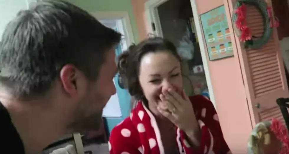 Husband Surprises Wife, Tells Her She is Pregnant [VIDEO]