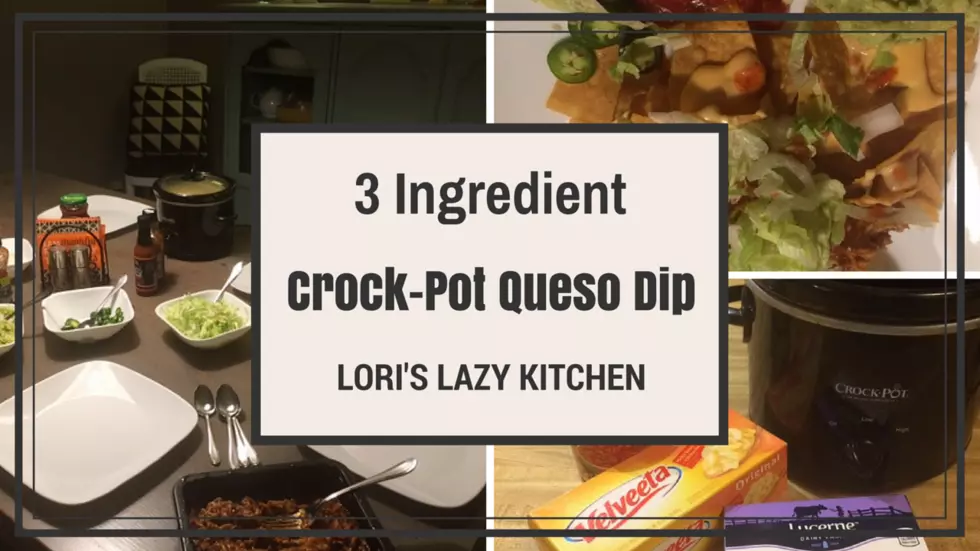 3 Ingredient Queso Dip Nachos From Lori’s Lazy Kitchen