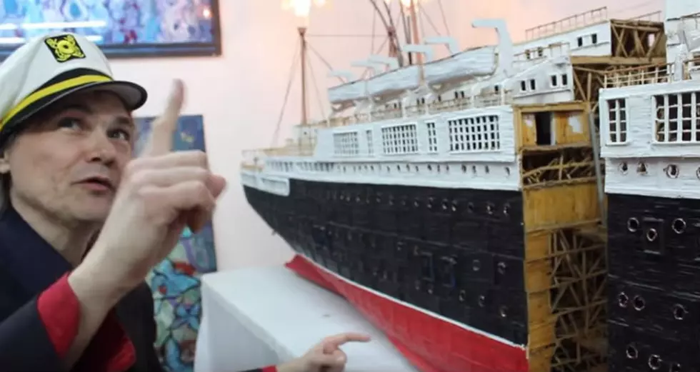 Huge Ship Out of Toothpicks