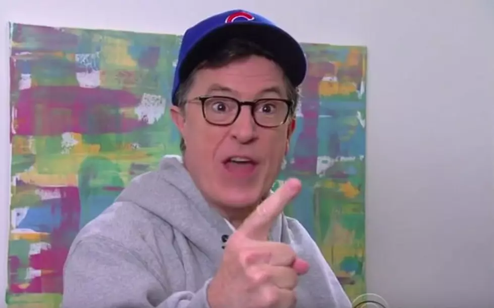 Colbert Is a Huge Cubs Fan