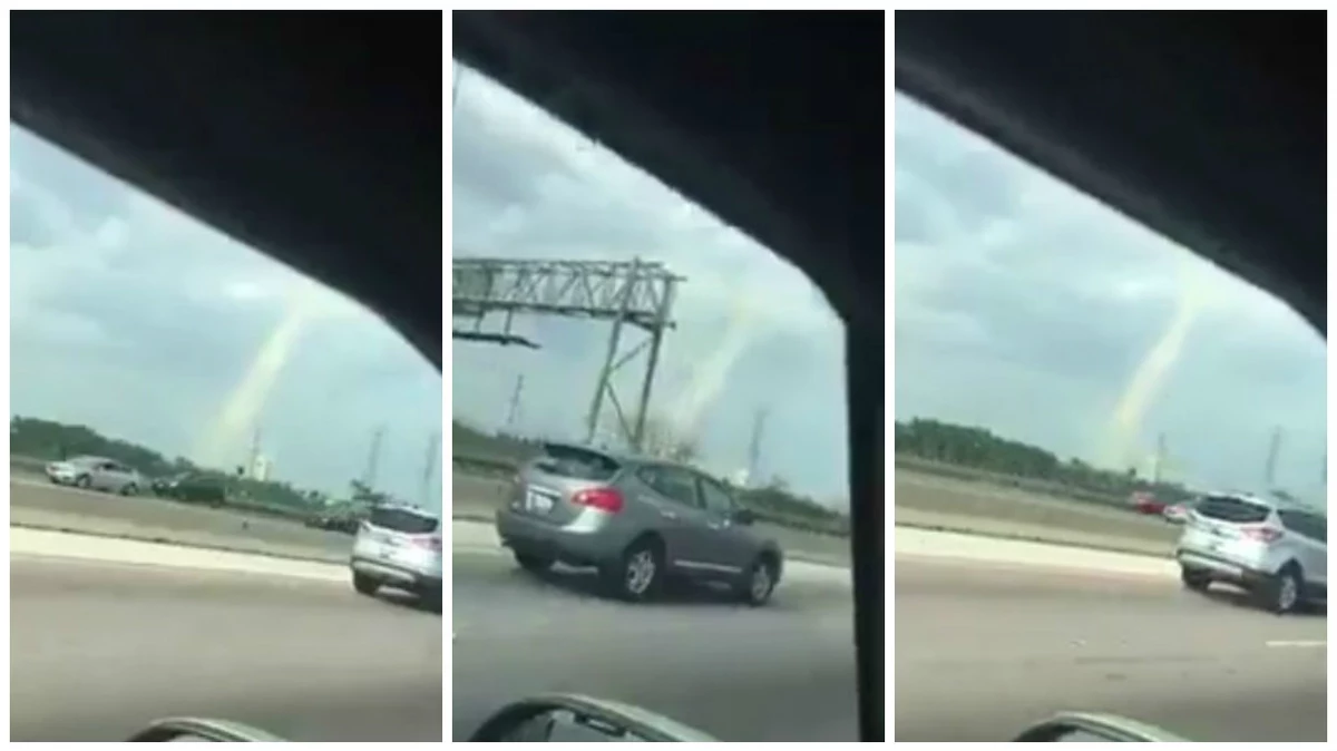 Shocking Video Shows Tornado That Touched Down in Chicago Yesterday