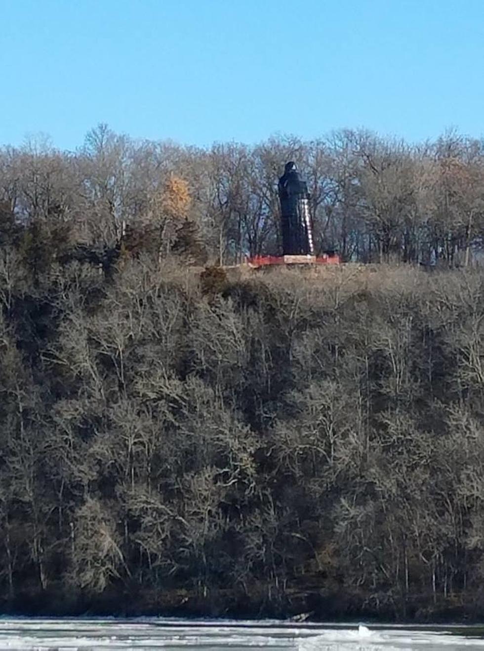 Is Darth Vader Watching Over the Rock River?