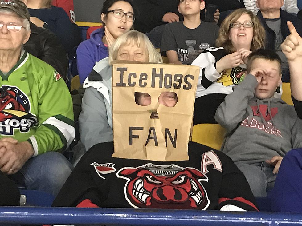 IceHogs Fan Finds New Way To Support Team