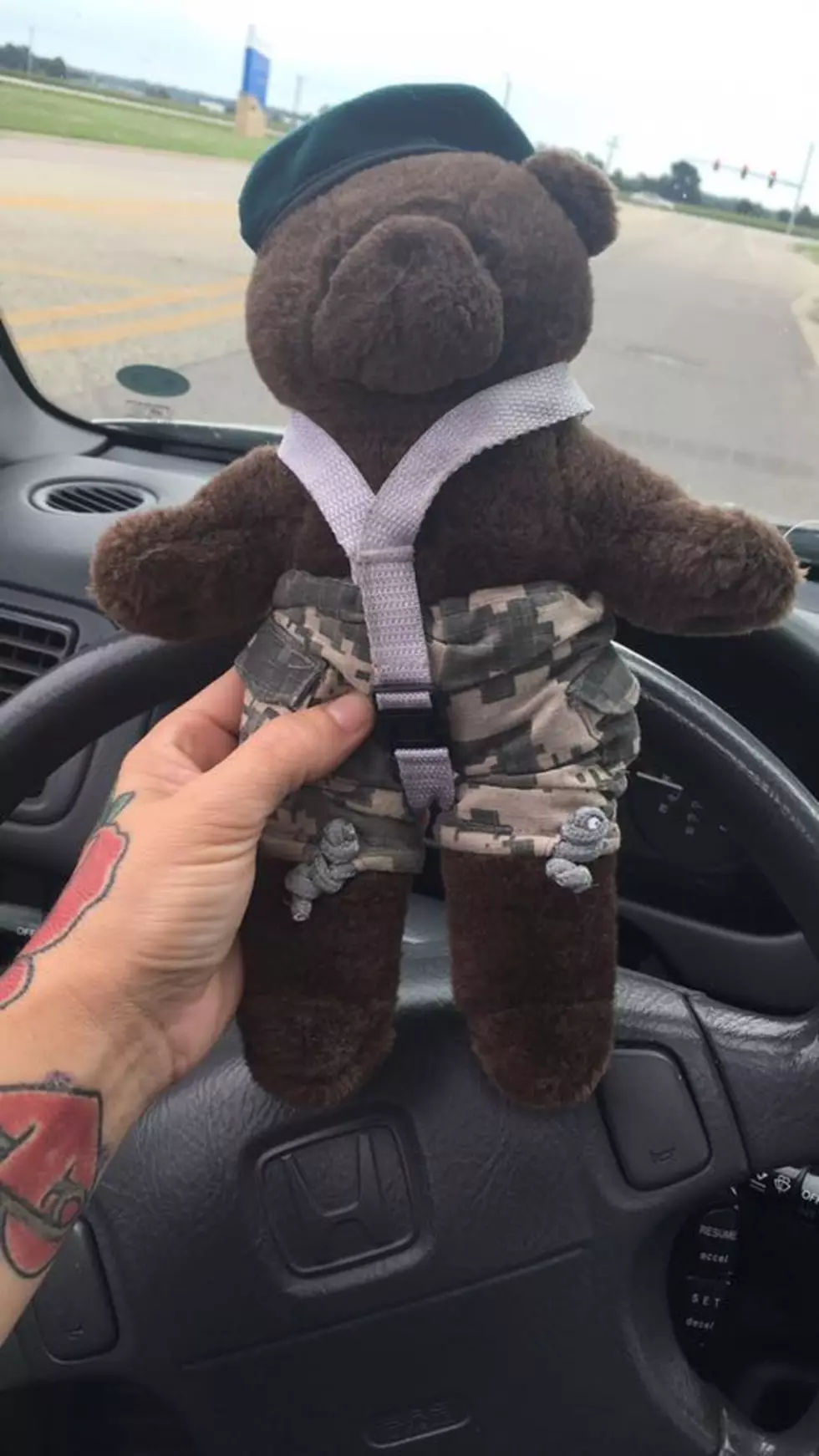 Lost Bear Found in Roscoe