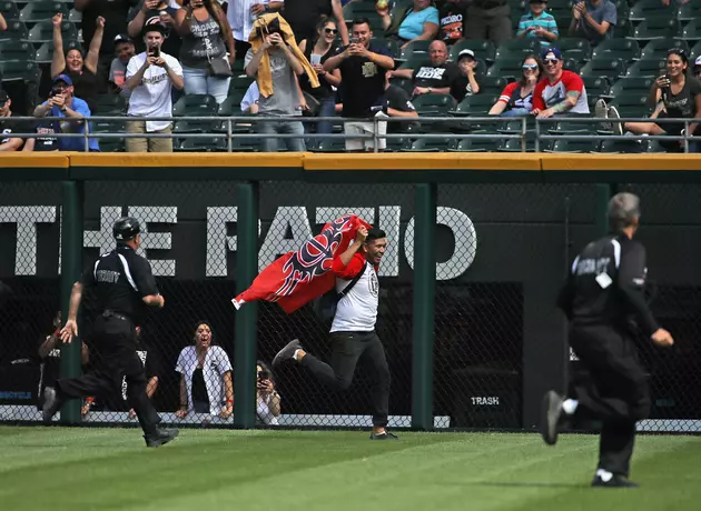 No Shock Here, Rowdy White Sox Fan Jumps On Field During Game