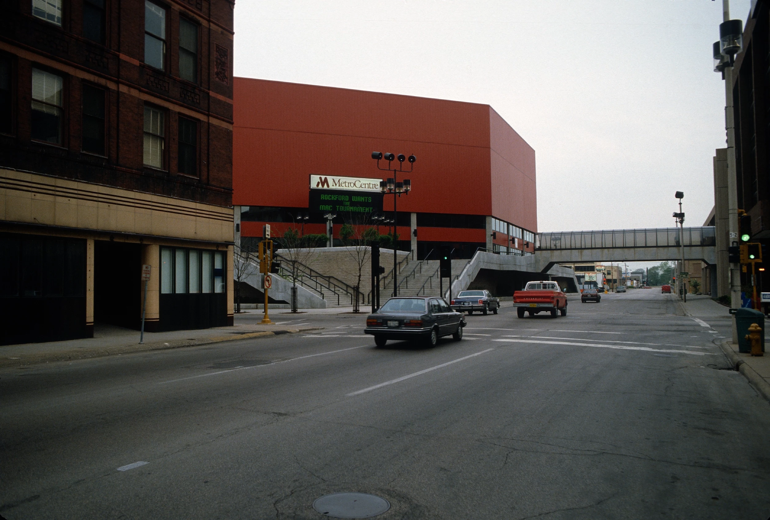 Want To Know Why The BMO Harris Bank Center In Rockford Is Orange