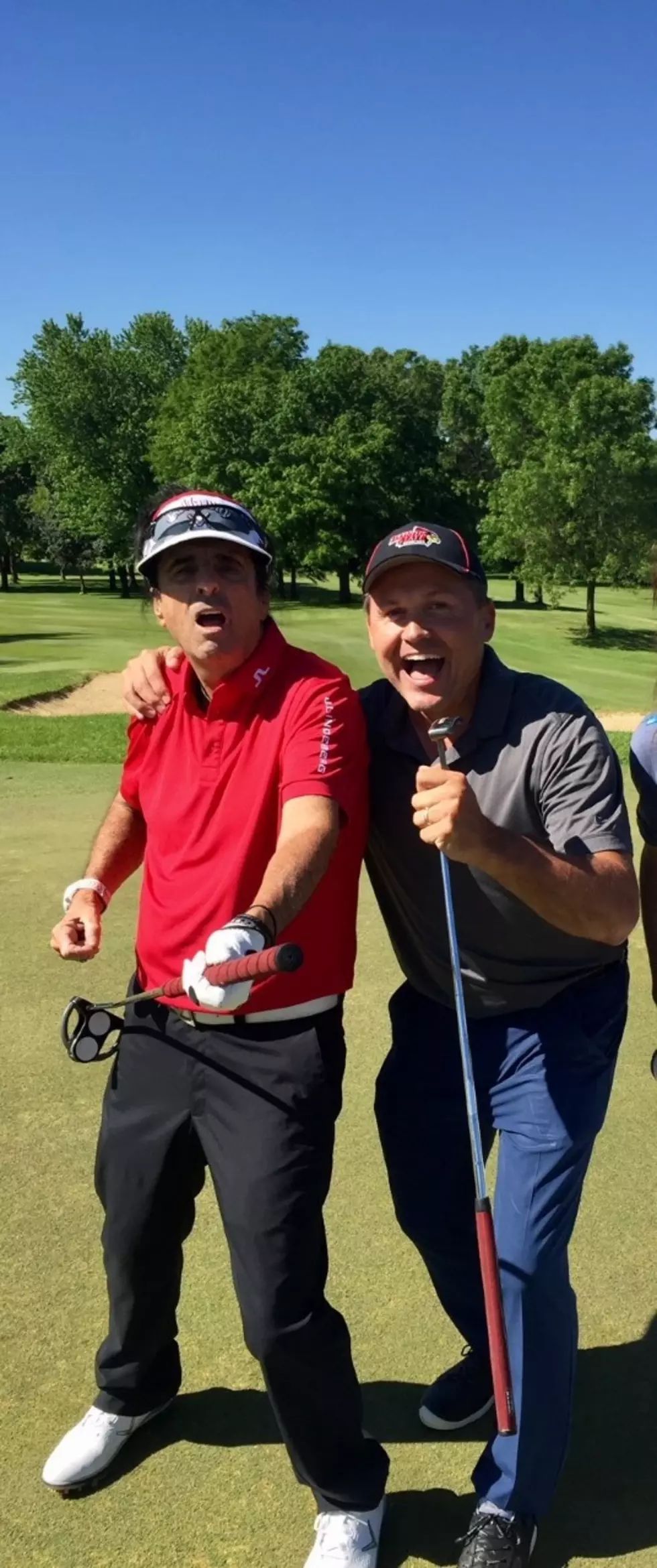 Alice Cooper & Don Kronberg Golfing in Wisconsin