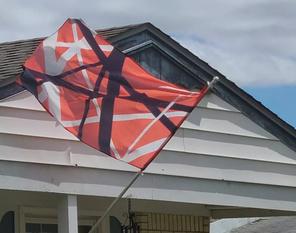 Loves Park Van Halen Fan Honors Late Guitar Player With Flag