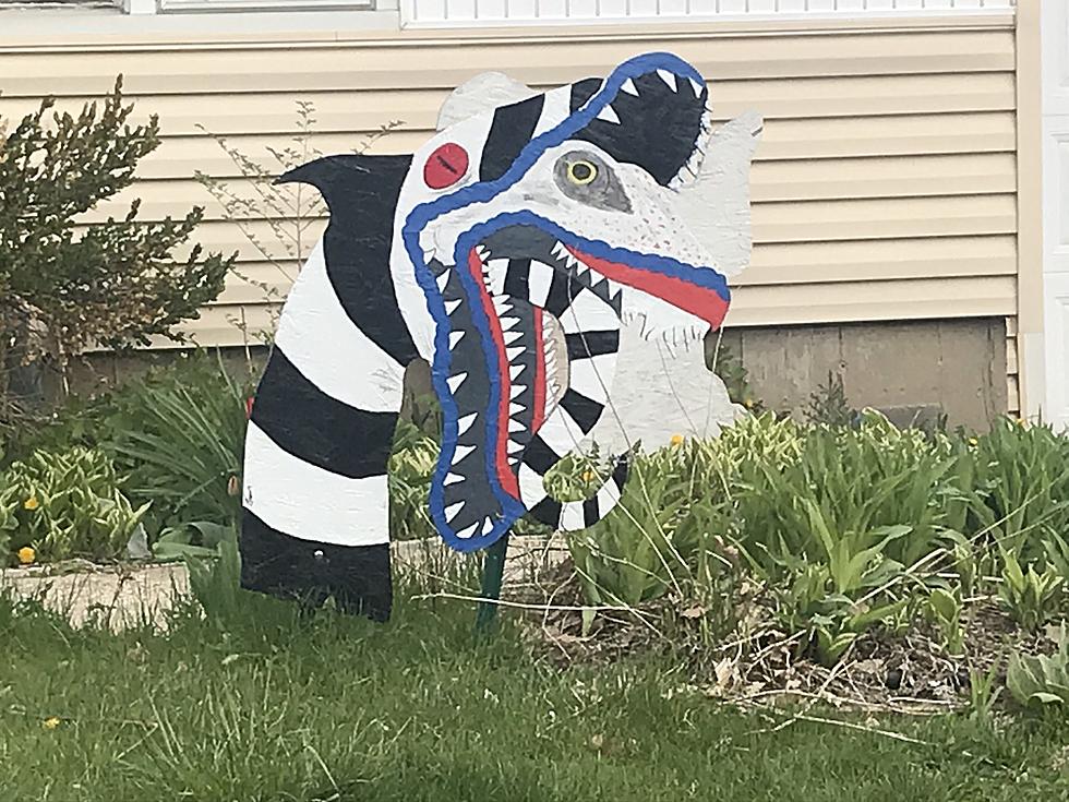 Giant Mythical Yard Creature Spotted In Rockford Neighborhood