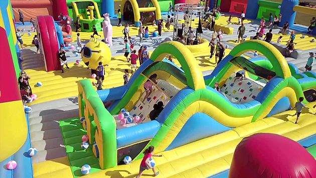 Kids Looking Forward To Milwaukee&#8217;s Record-Breaking Bounce House