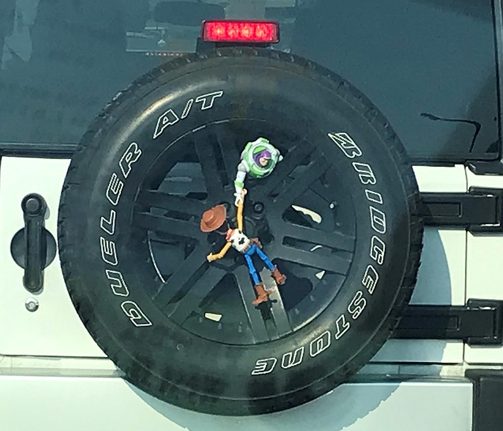 Have You Seen This Toy Story Fan Driving Around Rockford?