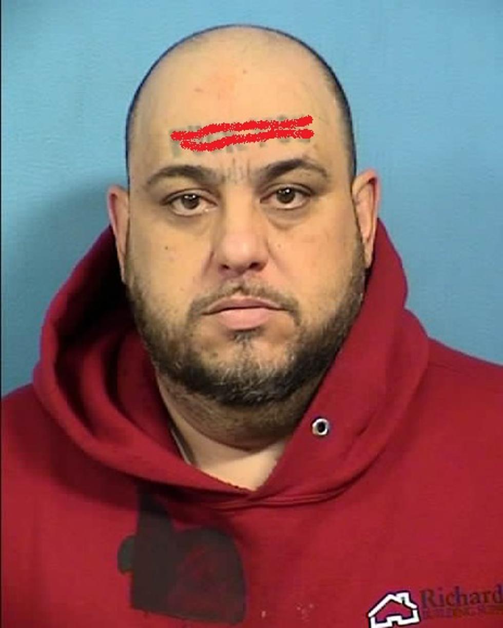 Illinois Man&#8217;s Mugshot Features Unbelievable Vulgar Forehead Tattoo (NSFW)