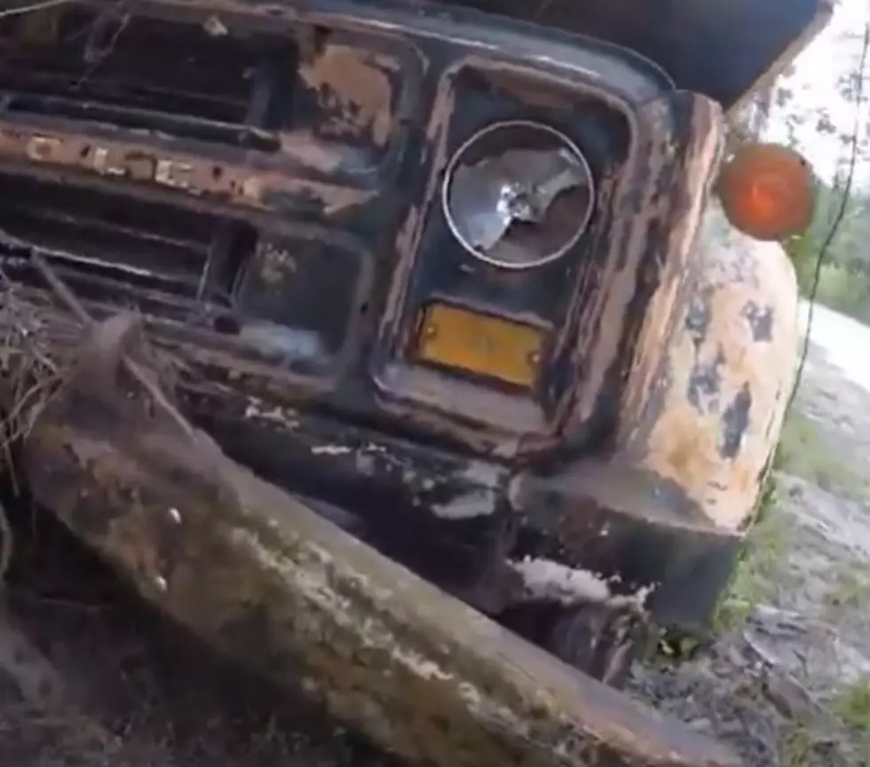 In a Florida swamp, a school bus from Wisconsin was found abandoned.