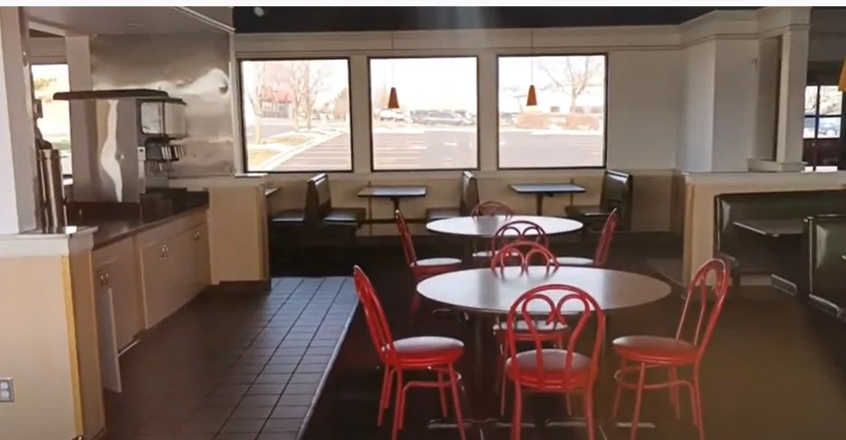 Photo from Video Of Abandoned Fazoli's In Madison, Wisconsin