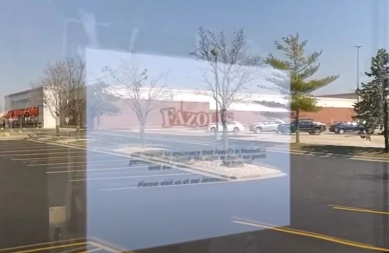 Photo from Video Of Abandoned Fazoli's In Madison, Wisconsin