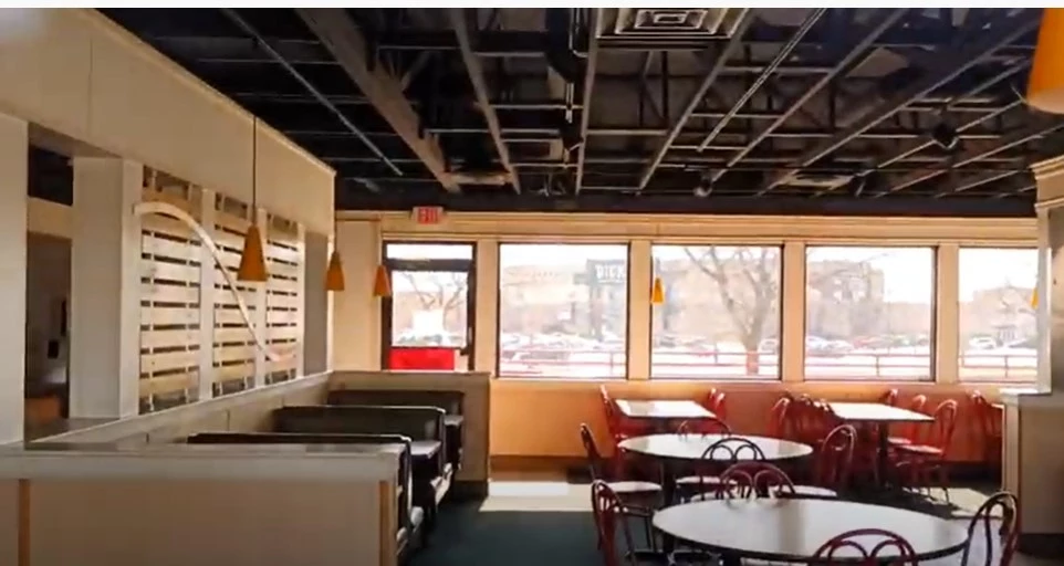 Photo from Video Of Abandoned Fazoli's In Madison, Wisconsin